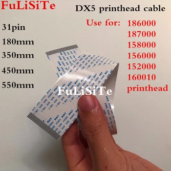 Transport gratuit 8pcs DX5 capului de imprimare cablu 31pins pentru Allwin Zhongye Umane Xuli printer tv cu cablu de date 40cm