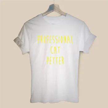 Animal de casă Pisică Animal Harajuku tricouri Haioase tricou Femei de Îmbrăcăminte Casual, cu Maneci Scurte Topuri Teuri Plus Dimensiune