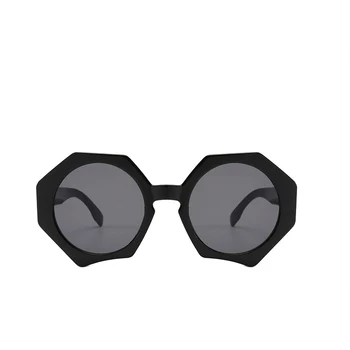 MXDMYFashion poligon doamnelor ochelari de soare personalitate tendință ochelari de protecție ochelari multicolor