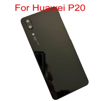 Original LTPro Pentru Huawei P20 Pahar De Locuințe Înlocuirea Capacului Din Spate Ușa Bateriei Caz P20 Locuințe Acoperă Cu Bandă Adezivă