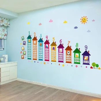 90x60cm DIY pentru copii Autocolante pe perete pentru camera copii decor Decalcomanii Înmulțirii Alfabetul perete autocolante murale