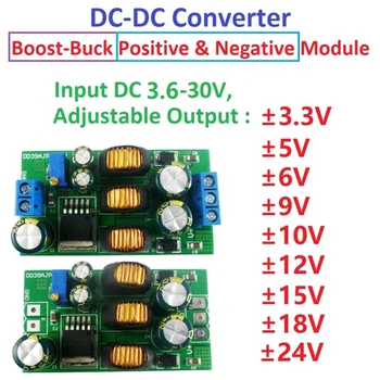 ZLinKJ DC-DC Step-up 20W +- 5V 6V 9V 10V 12V 15V 24V Pozitive și Negative Dual de Alimentare de Ieșire Impuls-Buck Converter Module