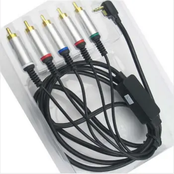 Transport gratuit de Înaltă Calitate AV TV Video Component Cable Cablu de Sârmă de Plumb Pentru PSP 2000 3000 PSP2 PSP3 9141