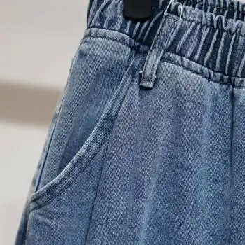 Supradimensionate Blugi Femei Vrac Înaltă Talie Pantaloni Harem