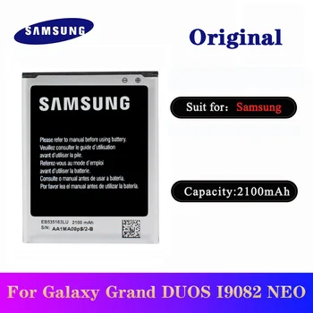 5pcs/lot Original SAMSUNG Baterie EB535163LU 2100mAh Pentru Samsung I9082 Galaxy Grand DUOS I9080 I879 I9118 Neo+ i9168 i9060
