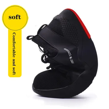 Noi Respirabil ochiurilor de Plasă de Siguranță Pantofi Bărbați Confortabil Pantofi de Sport Indestructibil Cizme de Lucru Anti-Drill Steel Toe Pantofi de Tenis 2020