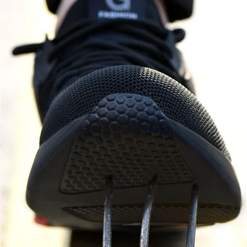 Noi Respirabil ochiurilor de Plasă de Siguranță Pantofi Bărbați Confortabil Pantofi de Sport Indestructibil Cizme de Lucru Anti-Drill Steel Toe Pantofi de Tenis 2020
