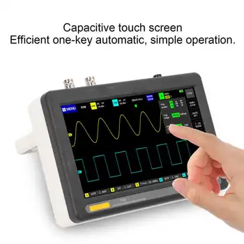 1013D Mână Dual Channel Digital Touch Placa Osciloscop 100M lățime de Bandă Rată de Eșantionare 1GS ablet Osciloscop