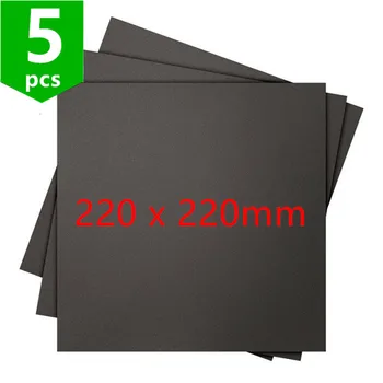 5pcs wanhao Imprimantă 3D 220x220mm negru Mat pat Încălzit Autocolant Construi Foaie construi placă de banda cu Suport 3M