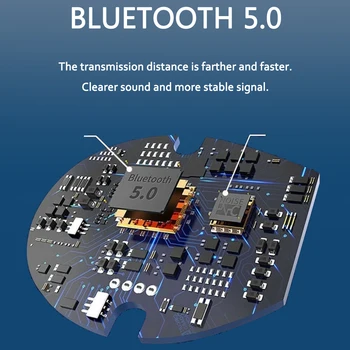 Va trateaza Y30 TWS Căști fără Fir Bluetooth Lunga a Bateriei HD Stereo Tws Bluetooth 5.0 Căști Pentru Android IOS Pavilioane Earsets