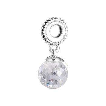 Se potrivește Brățară Pandora Real Argint 925 Luna si Stele Farmece Clar CZ Margele pentru a Face Bijuterii Femei Cadou kralen berloques