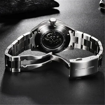 Ceasuri barbati PAGANI DESIGN de Brand de Top Mecanice Ceas Sport Barbati din Oțel Inoxidabil Întâlnire de Afaceri Ceas de mana rezistent la apa 100M Ceas