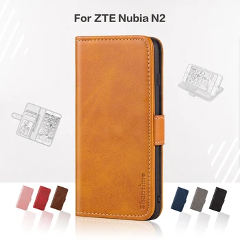 Flip Cover Pentru ZTE Nubia N2 Caz de Afaceri din Piele de Lux Cu Magnet Portofel Caz Pentru ZTE Nubia N2 Capacul Telefonului