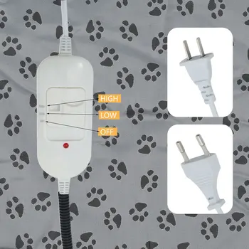 Câine de companie Pisica Electric Tampon de Încălzire Cald Iarna Covor pentru Animale de Temperatură Reglată Impermeabil Încălzirea Mat Covor de Încălzit Tampoane