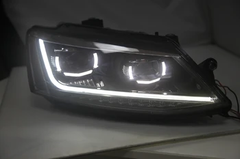 Noul design faruri LED Pentru VW pentru Jetta MK6 / Sagitar Faruri LED 2012-2018 Dinamic Singal SY