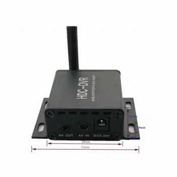 Geniuspy 1CH Mini AHD/TVI/CVI HDC DVR MDVR Masina Utilizare Cameră de Rețea Wifi H. 265 Recorder Pentru 720P/1080P Camera