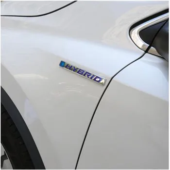 HIBRID Logo Emblema Autocolant Auto Frontal Exterior Partea Fender Garnitura pentru Honda CRV 5 Accesorii 2017 2018 2019 2020
