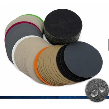 50pcs Kit-ul de 3 Inch Umed Uscat Șmirghel Cârlig Buclă Rotundă Șlefuire Discuri Tampoane Abrazive Pentru slefuire Roata Instrumente de Curățare