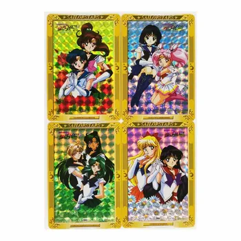 4buc/set Sailor Moon Jucarii Hobby-uri Hobby-ul de Colecție Colectia de jocuri Anime Carduri