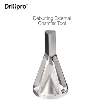 Drillpro 1 buc 48mm Argint din Oțel de Mare Viteză Debavurare Externe Chamfer Pic Instrument Elimina Bavuri Instrumente de Reparații