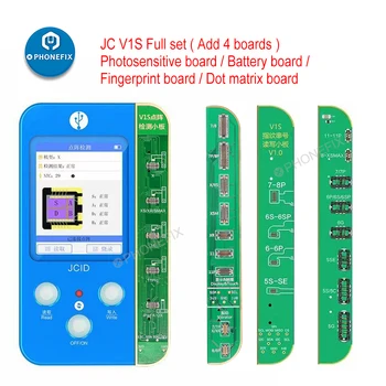 JC V1S Jc Matrice de puncte de Detectare a Feței ID-ul Original Color Touch Șoc Baseband Logica Baterie de Amprente Programator Dot Matrix Cablu