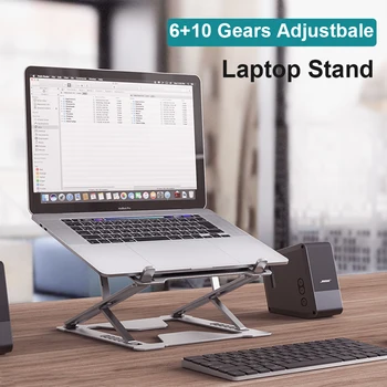 Laptop Portabil Stand 6+10 Duble De Reglabila Pliere Suport Notebook Holder Pentru Macbook Pro De Aer Calculator De Răcire Suport