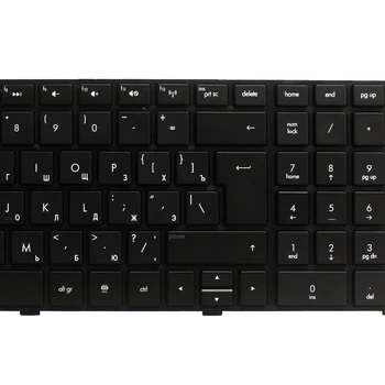 Russian Keyboard pentru HP Pavilion dv7-4000 DV7-4050 dv7-4100 dv7-4200 dv7-5000 dv7t-5000 LX7 RU Negru cu rama tastatura Laptop