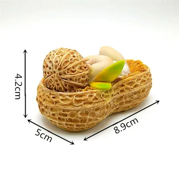 3D Flori Zână Tort Mucegai Arahide Elf Forma de Tort Decor Aplicabile la Produsele de panificație, ustensile de Bucătărie Lumânare Sapun de Ciocolata Mucegai