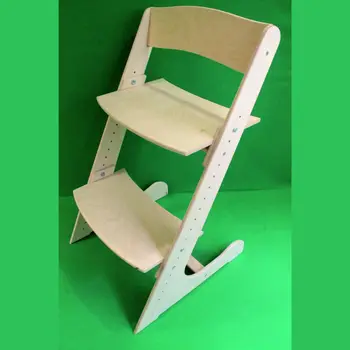 În creștere scaun pentru copii RedLaser ecowood lemn natural. Mobilier pentru copii, copii scaun, în creștere scaun pentru copil.