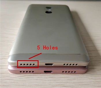 Pentru Xiaomi Redmi Note 4 Globală Baterie Capac Spate Metal Ușa din Spate Carcasa + Carte Tava Titularul Inlocuire Reparare Piese de Schimb