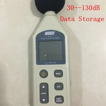 WS1361 Sunet Digital Metru Nivel de Presiune Tester 30-130dB Decibel USB de Măsurare a Zgomotului cu Calculator Software-ul de Afișare