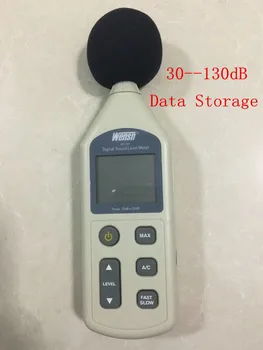 WS1361 Sunet Digital Metru Nivel de Presiune Tester 30-130dB Decibel USB de Măsurare a Zgomotului cu Calculator Software-ul de Afișare