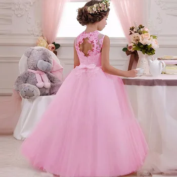 PLBBFZ Copii Fata de Tort Tutu Rochie de Flori Copii Petrecere de Nunta Formale Rochie de Fată Prințesă Prima Comuniune, Costumul