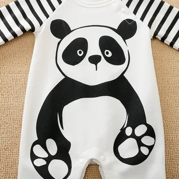 Băiețelul Romper Salopeta Bebelusi Haine Fată Nou-Născuți Haine Toamna Copii Salopete Nou-Născut Boutique Panda Costum De Pijama