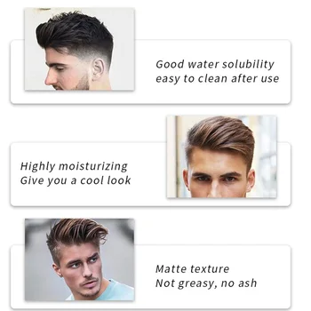 Sevich Moda Mat Terminat Ceara de Par Hair styling Clay Utilizarea de zi cu Zi de Oameni de Păr Argilă de Înaltă așteptare Puternic Scăzut Shine Hair Styling Ceara