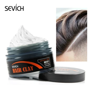 Sevich Moda Mat Terminat Ceara de Par Hair styling Clay Utilizarea de zi cu Zi de Oameni de Păr Argilă de Înaltă așteptare Puternic Scăzut Shine Hair Styling Ceara