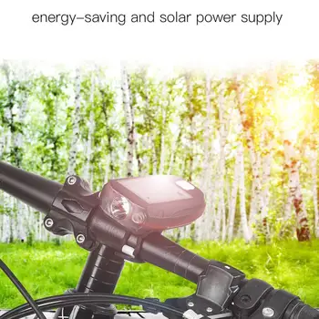 Icycle Lumina Solară Energie de Încărcare Faruri rezistent la apa Comutator Inteligent MTB Biciclete Rutier Far Bicicleta Accesorii