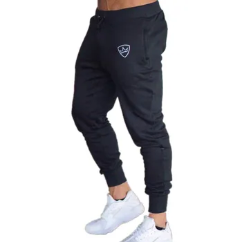 2018 Bărbați Săli de sport pantaloni Lungi la Mijlocul Bumbac pentru Bărbați Sportive de antrenament de fitness Pantaloni de Moda casual pantaloni jogger pant pantaloni skinny
