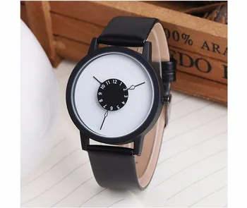 Fierbinte creatoare de moda ceasuri femei bărbați cuarț ceas 2017 BGG brand unic, design cadran iubitorii de ceas din piele ceasuri de mana ceas