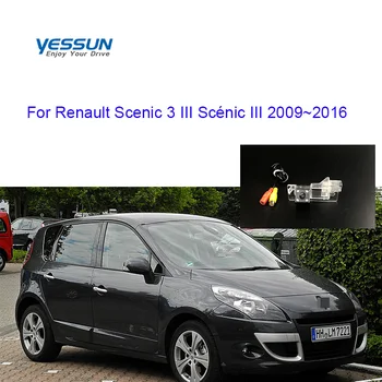 Camera retrovizoare Pentru Renault Scenic 3 III 2009 2010 2011~2016 Parcare camera de backup Camera/Noapte Viziune/Înmatriculare camer