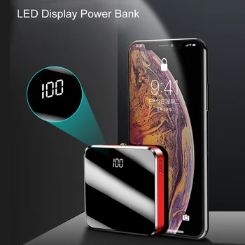 30000mAh Mini Power Bank Portabil Încărcător Baterie Externă de Încărcare Rapidă Powerbank Pentru Xiaomi Mi iPhone Samsung Poverbank