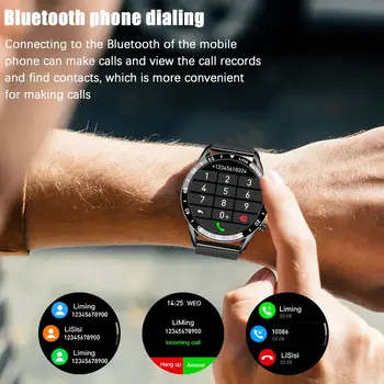 LIGE 2020 Nou brand de Lux mens ceasuri bandă de Oțel de Fitness ceas de ritm Cardiac tensiunea arterială Activitate tracker Inteligent Ceas Pentru Bărbați