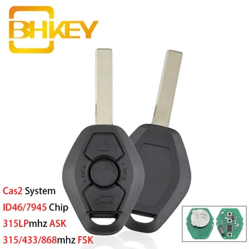 BHKEY Cas2 Sistem de Cheie de la Distanță Masina pentru BMW Seria 3/5 X3 X5 Z3 Z4 Z8 Mașină Smart Key Fob 315/433/868Mhz ASK/FSK pentru Cheie BMW