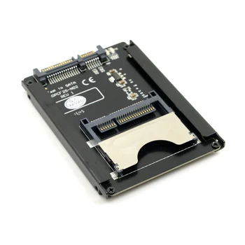 Jimier SATA 22Pin la USB 3.0 pentru CFast Card adaptor 2.5 inch Hard Disk Cazul SSD HDD CFast Card Reader pentru PC, Laptop
