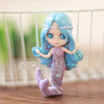 Mini Drăguț Blyth Fetita Papusa Figura Jucărie DIY Fata Cadou de Ziua Decor