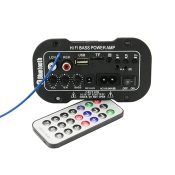 Bluetooth, Amplificator Digital de Bord 30W Amplificatoare Audio Cu dac USB Radio FM Pentru Masina Difuzor amplificador