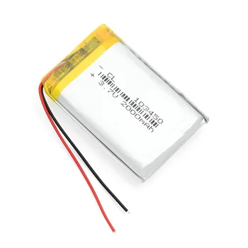 1/2/4 de Mare Capacitate 103450 3,7 V Litiu-Polimer Baterie de 2000 Mah Li-po si Li-polimer MP5 GPS Bluetooth Speaker Celule de Baterii