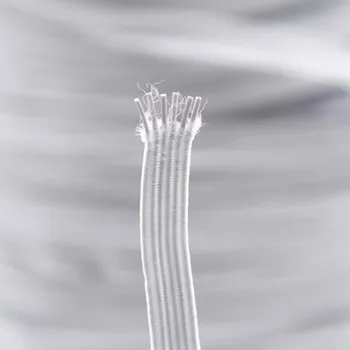 3mm 5mm banda Elastica pret de fabrica banda de cauciuc alb negru maneca bandă elastică îngustă plat banda elastica de Cusut Accesorii