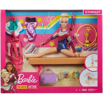 Original Papusa Barbie Varietate Gimnasta Cu Papusa Accesorii De Îmbrăcăminte Set Fata Sport Casă De Joacă Jucării De Fete Cadou