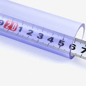 Transparente UPVC tub de Teava din PVC Acvariu Conducta Rezervor de Apă Fitinguri Greu PVC Tub Gradina de Apă Țeavă 1buc 50cm